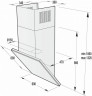 Каминная вытяжка Gorenje WHI 661 ST X