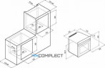 Электрический духовой шкаф Fornelli FEA 60 Infinita BL