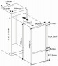 Встраиваемый холодильник Exiteq EXR-101
