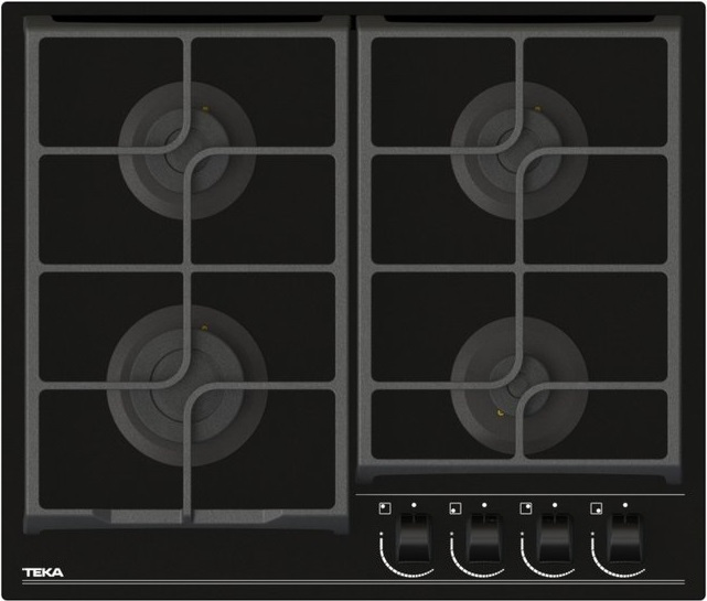 Газовая варочная панель Teka GBC 64100 KBN Black