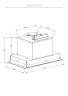 Вытяжка встраиваемая INFLAT 60 W