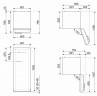 Холодильник Smeg FAB28RDMC3