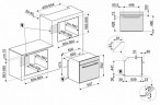 Электрический духовой шкаф Smeg SFP6101VS