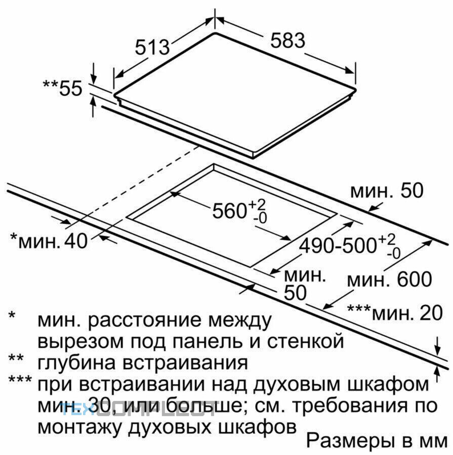 Индукционная варочная панель Neff T 46BT73N2