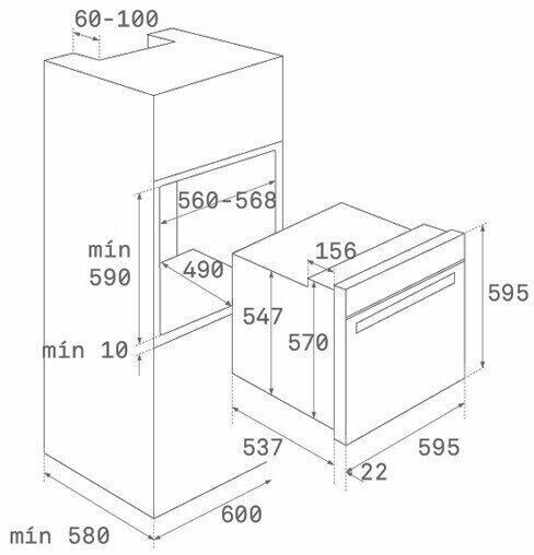 Электрический духовой шкаф Teka HSB 635