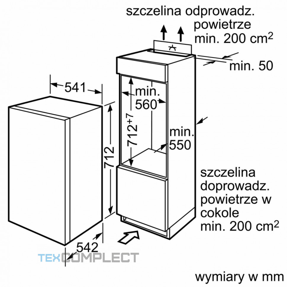 Встраиваемый морозильник Bosch GID 14A50