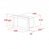 Микроволновая печь Teka ML 8200 BI NIGHT RIVER BLA