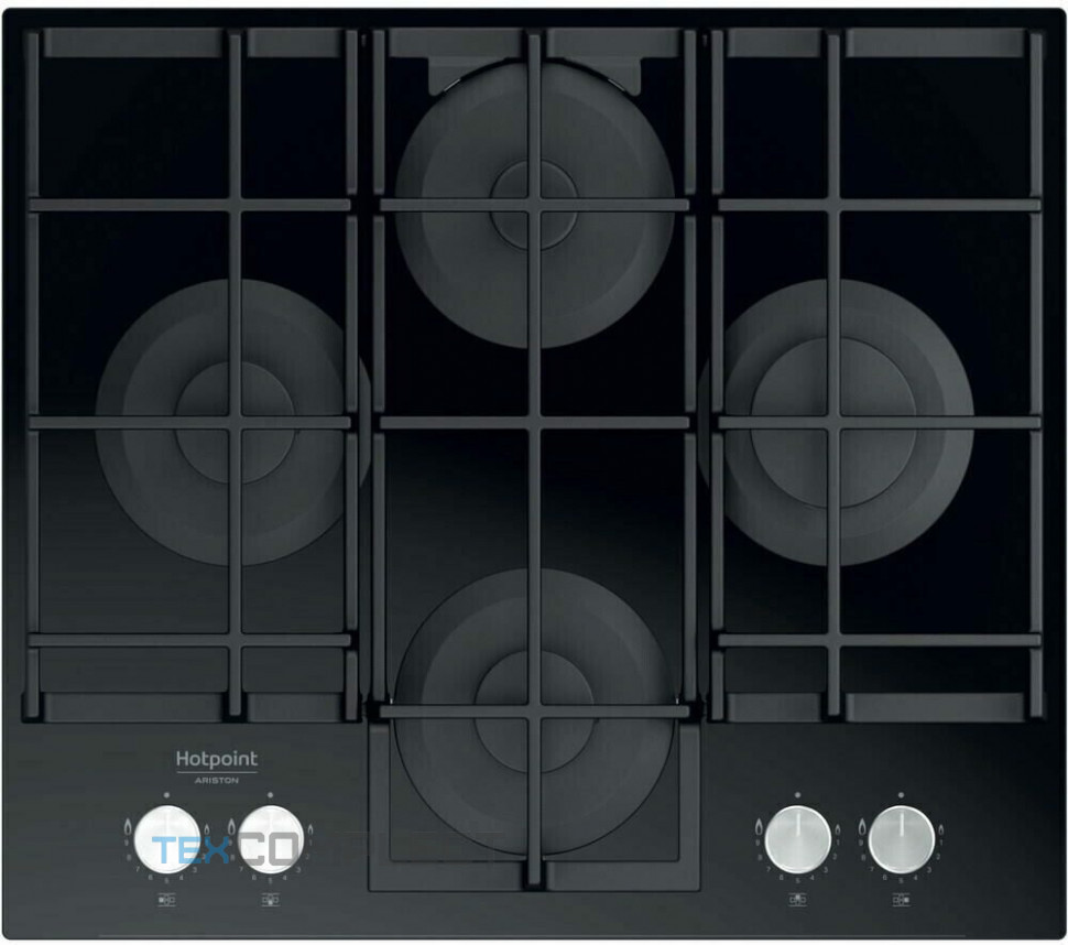 Газовая варочная панель Hotpoint-Ariston HAGS 61F BK