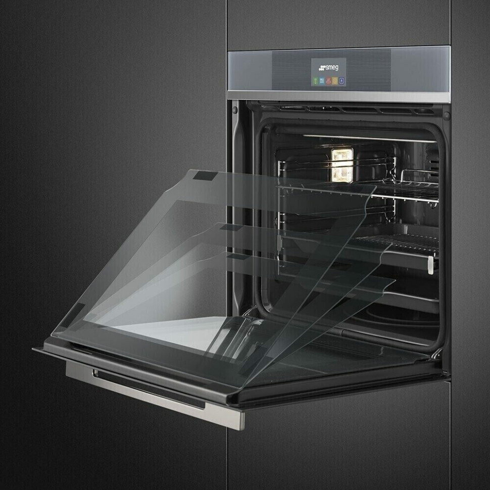 Электрический духовой шкаф Smeg SFP6104TVN