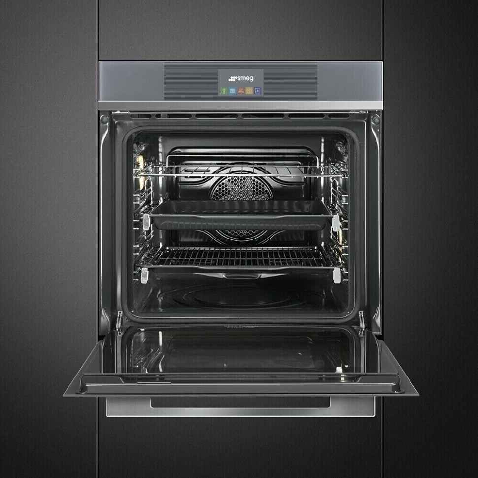 Электрический духовой шкаф Smeg SFP6104TVN