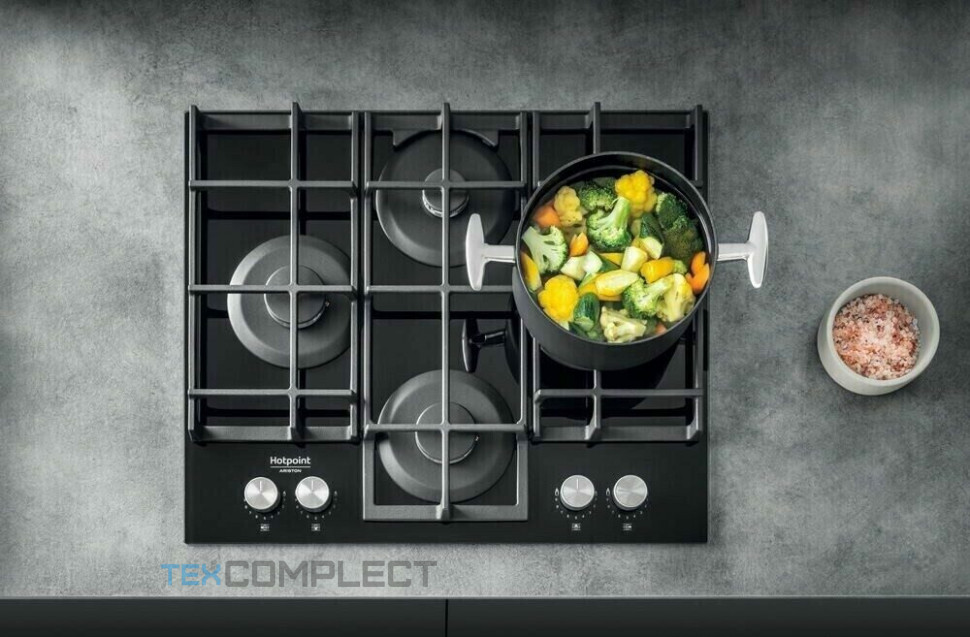 Газовая варочная панель Hotpoint-Ariston HAGS 61F WH