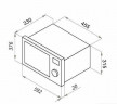 Встраиваемая микроволновая печь MAUNFELD JBMO.20.5ERIB