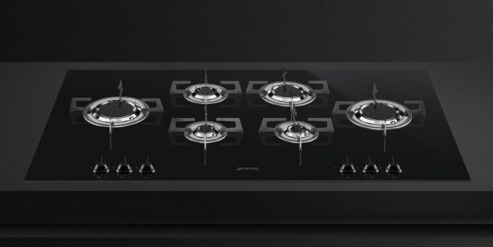 Газовая варочная панель Smeg PVL6106CN