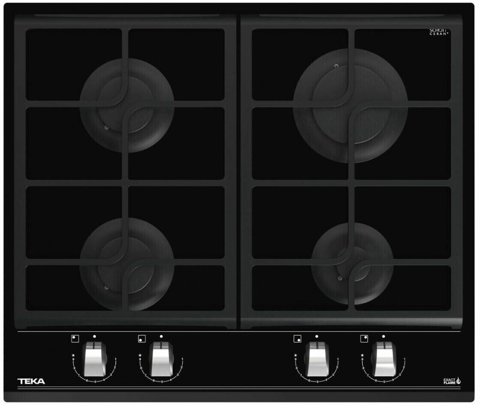 Газовая варочная панель Teka GZC 64300 XBN Black