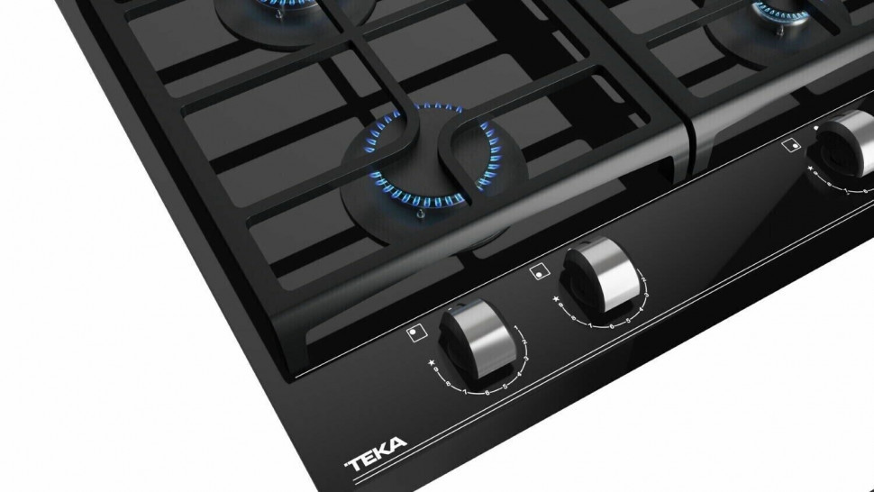 Газовая варочная панель Teka GZC 64300 XBN Black