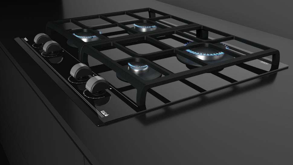Газовая варочная панель Teka GZC 64300 XBN Black