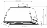Встраиваемая вытяжка Lex GS Bloc P 600