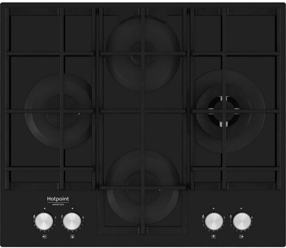 Газовая варочная панель Hotpoint-Ariston HAGS 62F BK