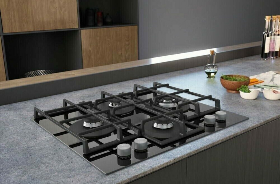 Газовая варочная панель Hotpoint-Ariston HAGS 62F BK