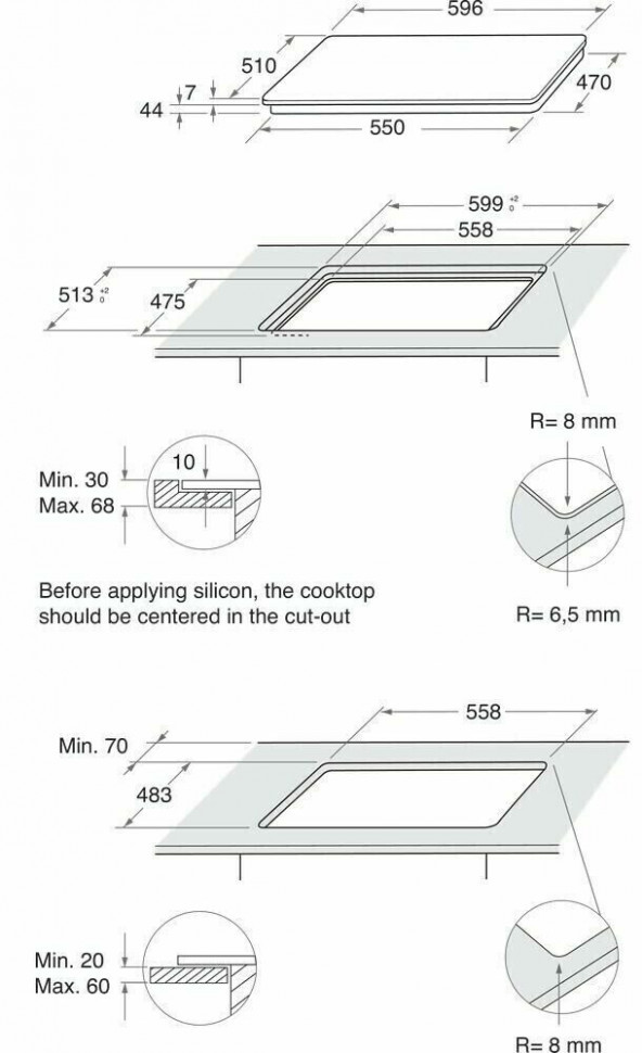 Газовая варочная панель Hotpoint-Ariston HAGS 62F BK