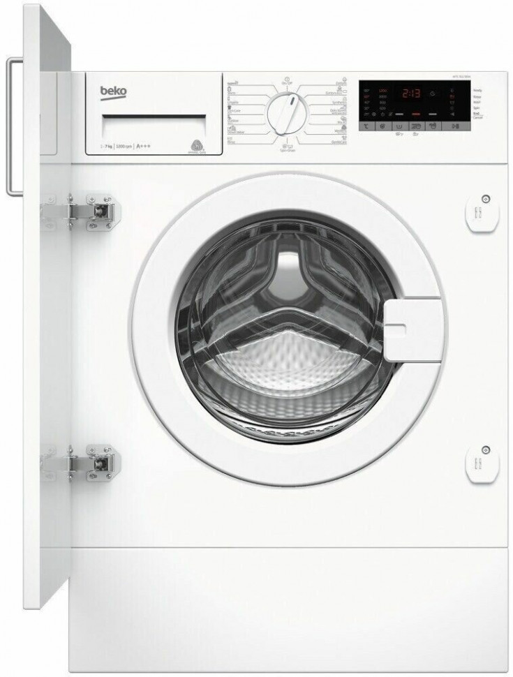 Встраиваемая стиральная машина Beko WITC 7612 B0W