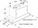 Встраиваемая вытяжка Asko CC4527S